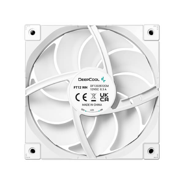 Deepcool FT12 WH Triple Pack 120mm PWM Cabinet Fan